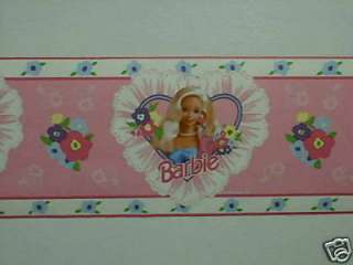 BARBIE WALLPAPER BORDER 15 FT  