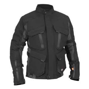  Firstgear Mens TPG Rainier Black/Gray Jacket   Size : L 