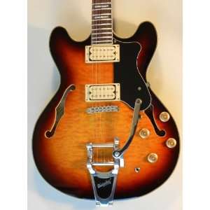  Shine Wno615 Bigsby Custom (Vintage Sunburst): Musical 