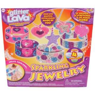 NEW Glitter Lava Sparkling Jewelry Kit Arts & Craft  