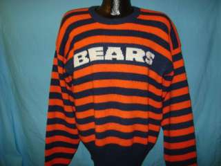 vintage CHICAGO BEARS DITKA CLIFF ENGLE SWEATER 80S L  