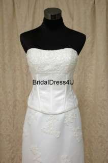 piece Lace Corset Mermaid Wedding Dress CK118  