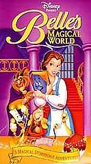 Beauty and the Beast Belles Magical World VHS, 1998  