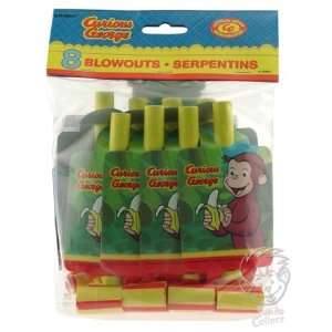  Curious George Blowouts Toys & Games