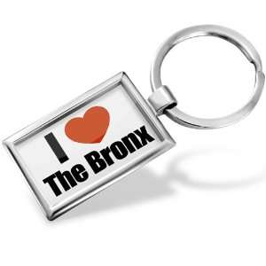 Keychain I Love TheBronx region: New York, United States   Hand Made 