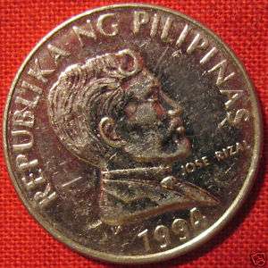 1994 PHILIPPINES 1 PISO LIFETIME COIN COLLECTION SALE  
