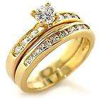   Wedding Engagement RINGS SET sz 8 items in Eds Jewelry store on 