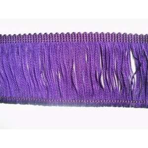 Long Bishop Purple Chainette Fringe 078 By The Yard