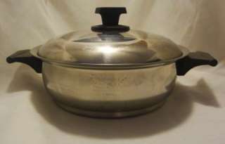 Up for sale is  Vintage Rena Ware Cookware 3 Ply 18 8 USA Stainless 