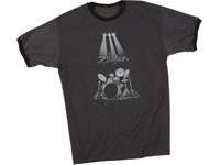 Zildjian Cymbals Spotlight Ringer Tee T Shirt M L XL  