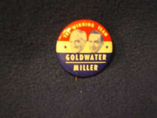 Goldwater for President Campaign button  