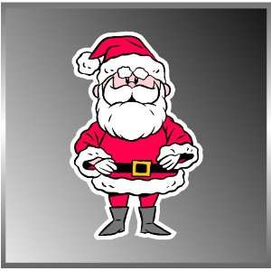 Santa Clause Rudolph the Red nosed Reindeer Party Booster Vinyl Decal 