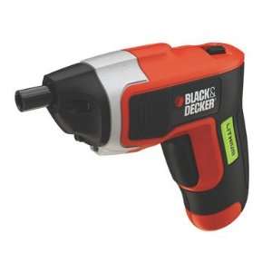 each Black & Decker Lithium Screwdriver With Compact Fit Technology 