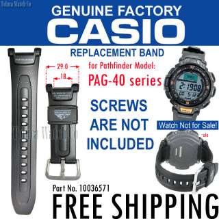 CASIO PATHFINDER ORIGINAL BAND for PAG 40, PAG 40 3V, PAG 240 1 Part 