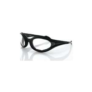    Bobster Foamerz Black With Clear Lens Sunglasses Automotive