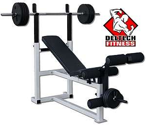DF2000 Standard Weight Bench by Deltech Fitness *NEW*  