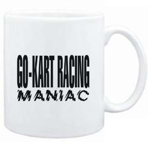    Mug White  MANIAC Go Kart Racing  Sports: Sports & Outdoors