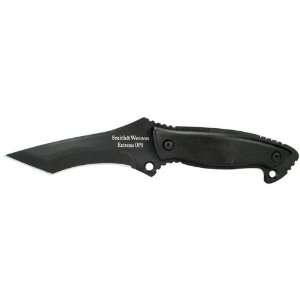  Extreme OPS Fixed Blade, Black Handle & Bld, Plastic 