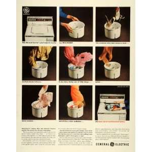  1964 Ad General Electric Washing Machine Household 