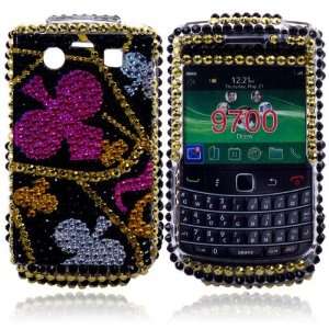   Crystal Diamond Bling Case Cover for Blackberry 9700: Everything Else