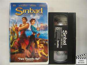 Sinbad Legend of the Seven Seas (VHS, 2003, Clamshe 678149084030 