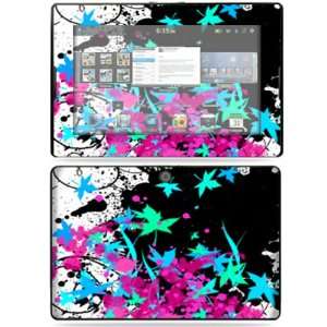   Decal Cover for Blackberry Playbook Tablet 7 LCD WiFi   Leaf Splatter