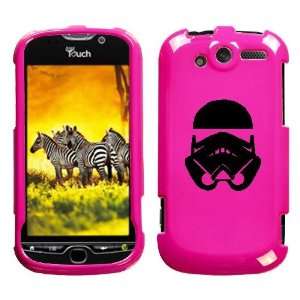  HTC MYTOUCH 4G BLACK STORMTROOPER ON A PINK HARD CASE 
