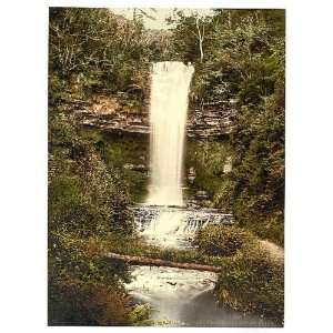   Photochrom Reprint of Glencar Fall. Co. Sligo, Ireland