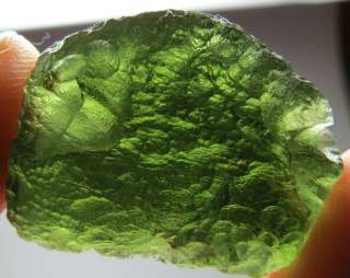 23 gram 27x22x12mm MOLDAVITE   Czech Republic TQ25  