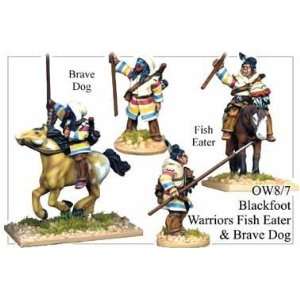  Old West Blackfoot Warriors II (4) Toys & Games