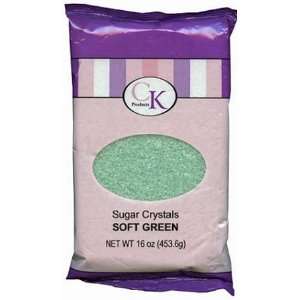 16 oz Sugar Crystals Soft Green 1 Count Grocery & Gourmet Food