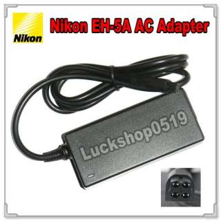 EH 5A EH 5 AC Adapter for Nikon D80 D90 D100 D700 D70S  