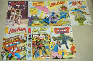 BIG BANG COMICS #0,2,3,4,8,11,12,15,17,28. Alex Ross, Jim Valentino 
