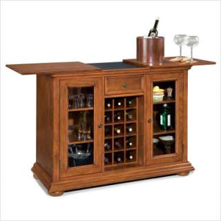Home Styles Homestead Bar Cabinet in Rich Multi Step Warm Oak 5527 99 