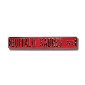 Buffalo Sabres Avenue Sign 6 x 36 NHL Hockey Street Sign:  