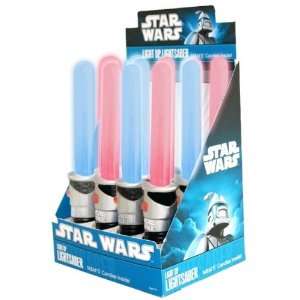  Star Wars 9 Lightsaber M&M Candy Holder Case Of 12 Toys 