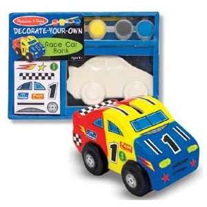  Decorate Yourself Race Car Bank   (Child) Baby