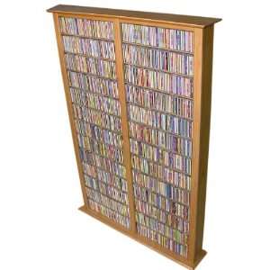  CD DVD Blu ray Wall Rack Media Storage Tower: Home 