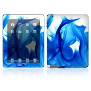  Apple iPad 2 Decal Skin   Blue Flame: Everything Else