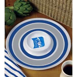  Duke Blue Devils Dip and Serving Tray: Home & Kitchen
