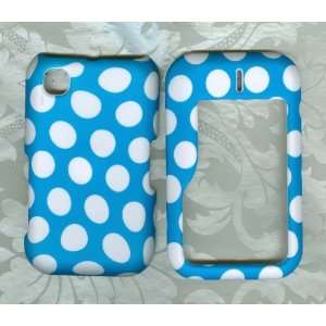  BLUE DOT NOKIA SURGE 6790 FACEPLATE PHONE COVER CASE: Cell Phones 