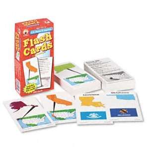  NEW Flash Cards, U.S. States and Capitals, 3w x 6h, 109 