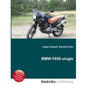  BMW F650 single Ronald Cohn Jesse Russell Books