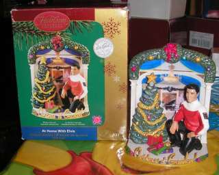 CARLTON CARDS AT HOME WITH ELVIS CHRISTMAS ORNAMENT  