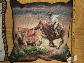 Jack Terry Hot Pursuit Horse Pillow NEW  
