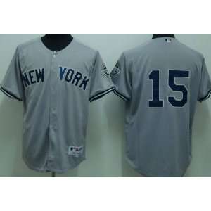  2012 New York Yankees #15 Thurman Munson Grey Jersey 