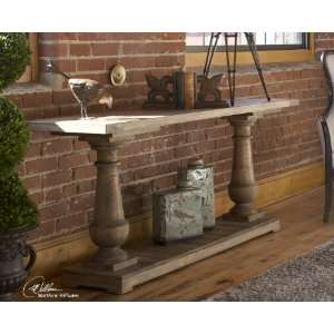   Wood Table   Salvaged Fir Console Table, Stratford: Home & Kitchen