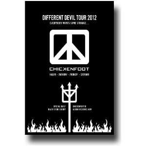  Chickenfoot Poster   Promo Flyer   11 X 17   Different 