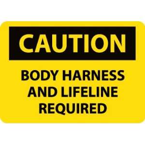  SIGNS BODY HARNESS AND LIFELINE