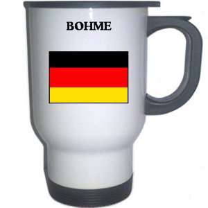  Germany   BOHME White Stainless Steel Mug Everything 